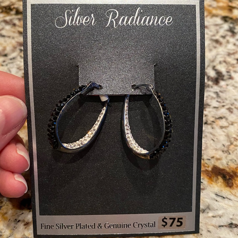 New Silver Radiance Earrings